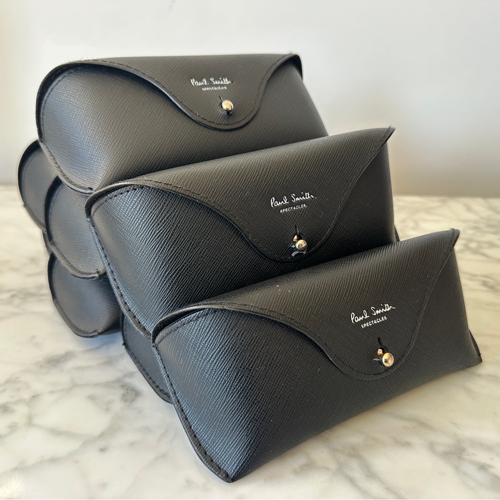 Paul Smith Black Eyewear Replacement Case Mini Bundle Set of 2 Luxury Sunglasses